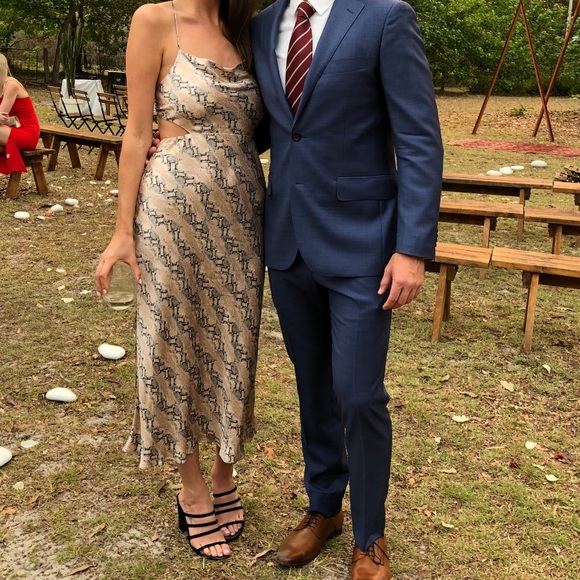 Bec and Bridge Python Midi Dress - Picture 2 of 8